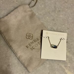 Kendra Scott Elisa Gold Necklace in Abalone Shell